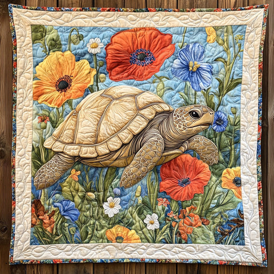 Floral Turtle CW3105622CL Quilt