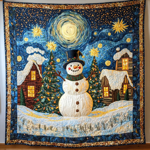 Bright Dream Snowman WN0511002CL Quilt