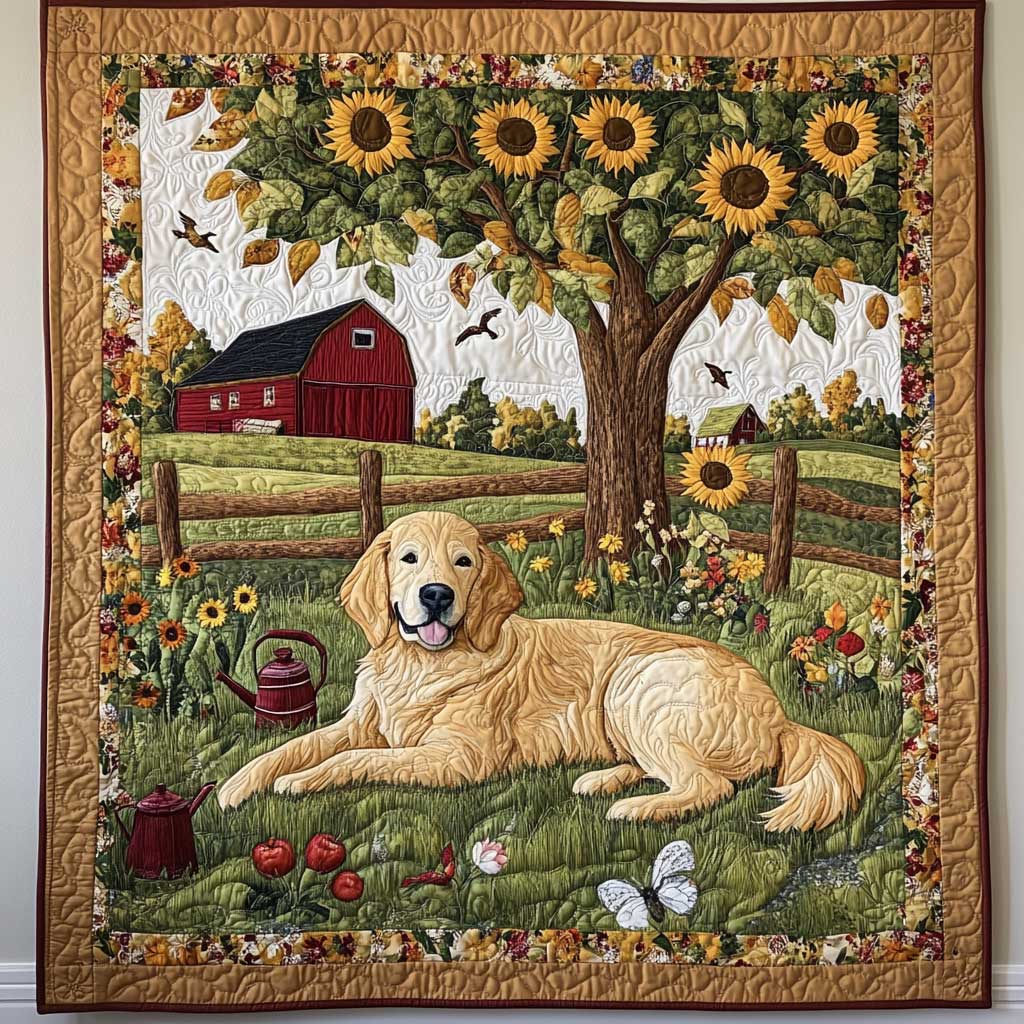 Relaxing Under The Tree CQ1705016CL Quilt