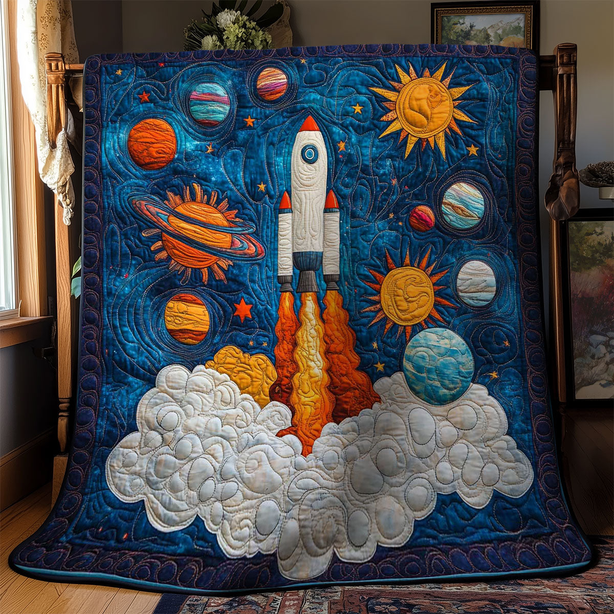 Rocket Adventure WN2403095CL Quilt