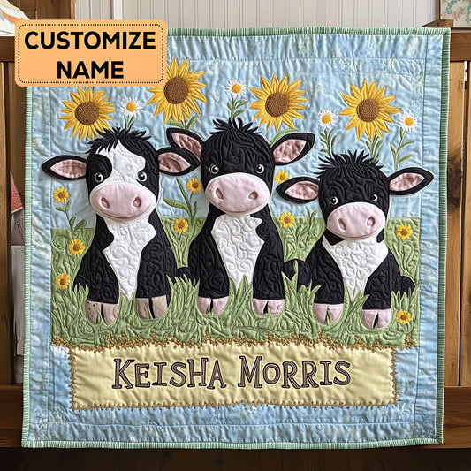 Farm Friends CP2607009CL Personalized Baby Quilt