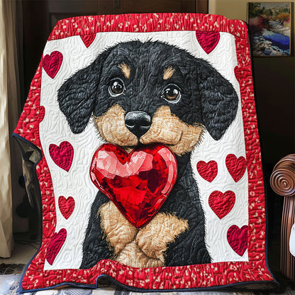 Heart Puppy WX0801023CL Quilt