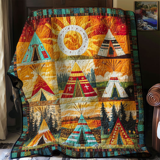 Sunlit Spirit Tepee WJ0701023CL Quilt