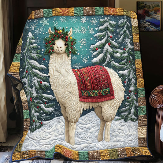 Holiday Llama CP1711061CL Quilt