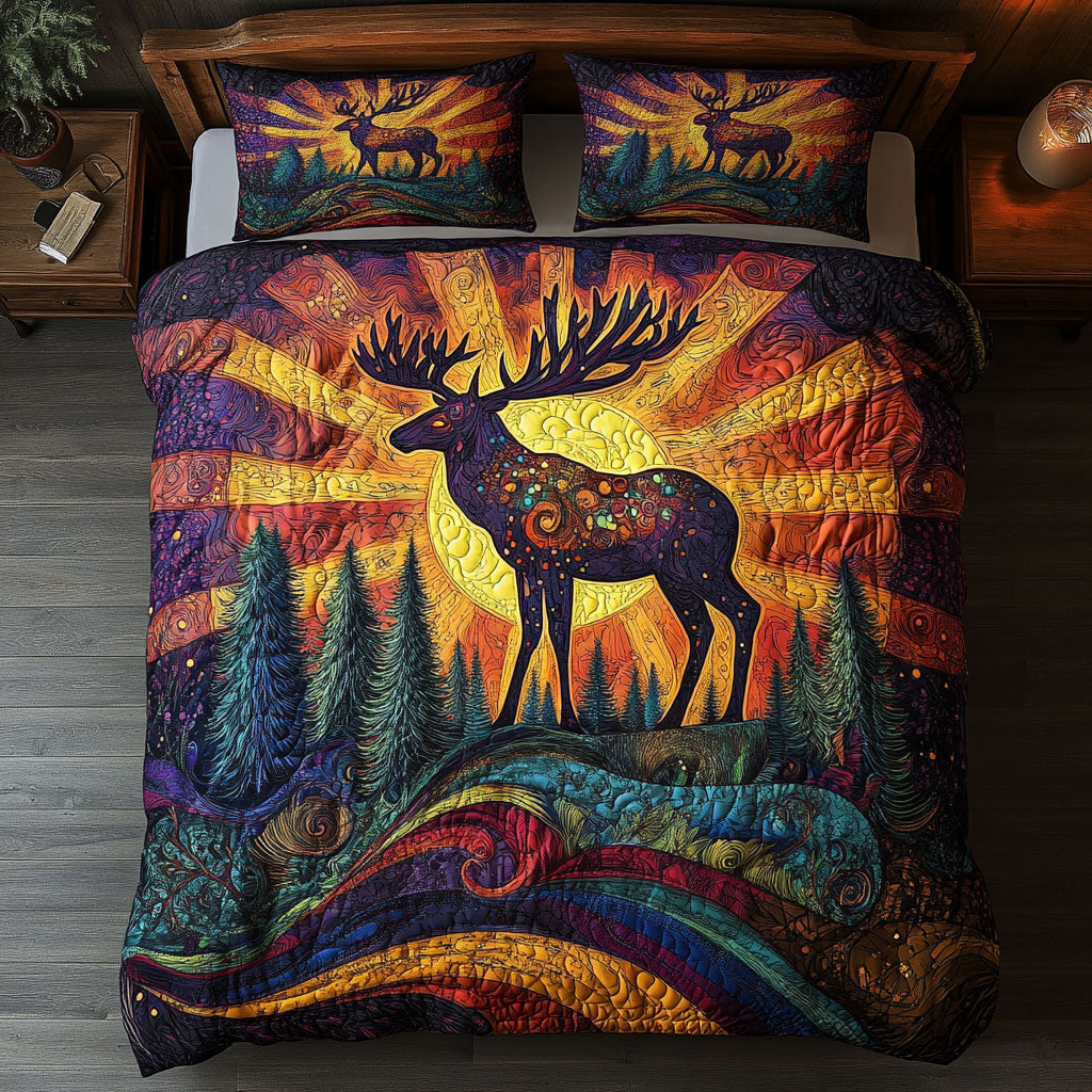 Night Stag WY0805045CL Duvet Cover Set