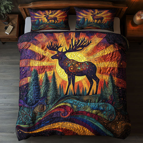 Night Stag WY0805045CL Duvet Cover Set