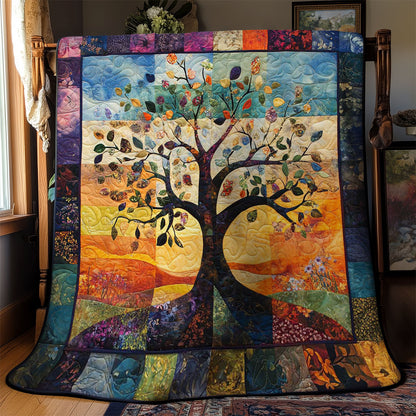 Patchwork Tree Of Life WN0301007CL Quilt