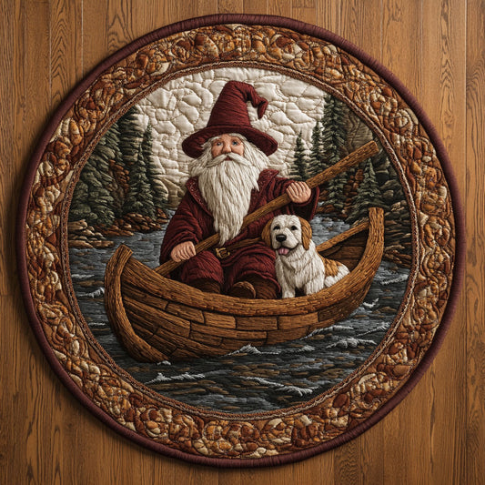 Forest Wizard WN0309036CL Quilted Round Mat