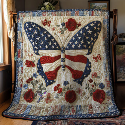 Butterfly Of Freedom WN0712016CL Quilt