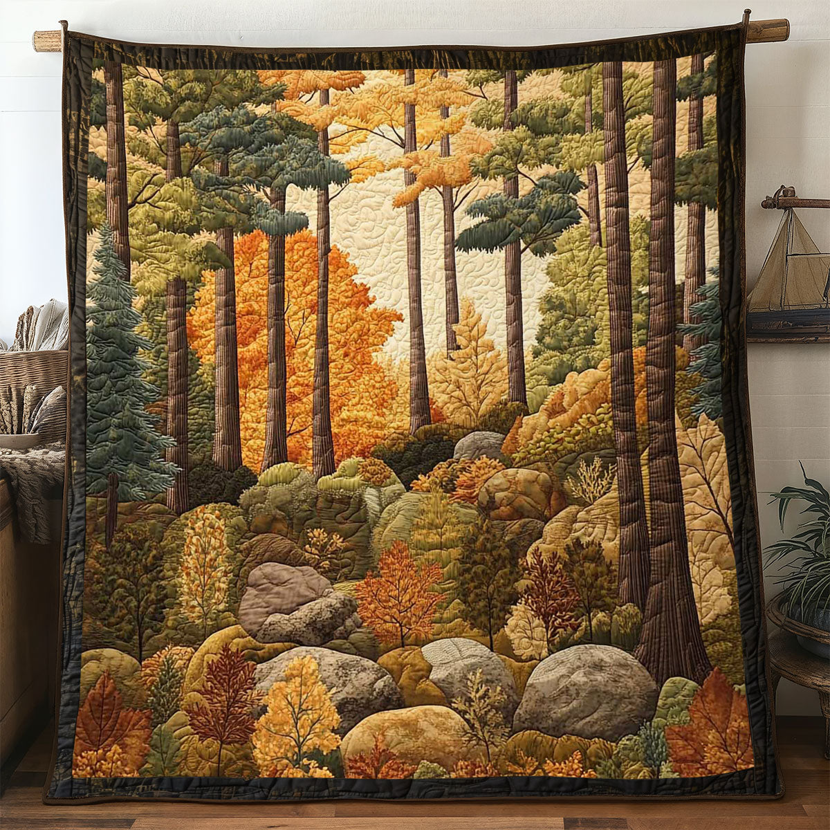 Cozy Forest WN0905003CL Quilt
