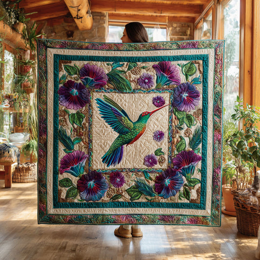 Hummingbird Glory CW2208042CL Quilt