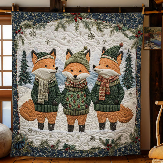 Winter Fox Charm WN1812017CL Quilt