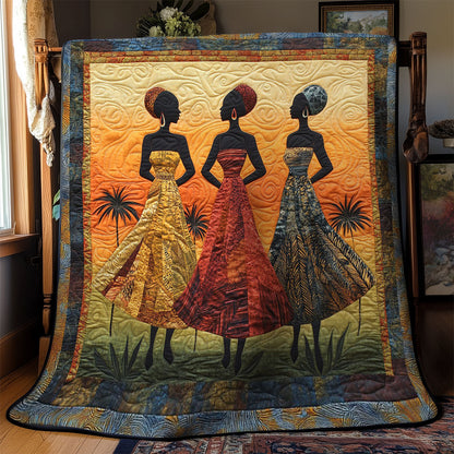 African Grace WY1203001CL Quilt