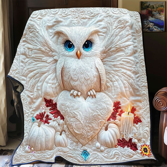 Snow Owl WY2012063CL Quilt