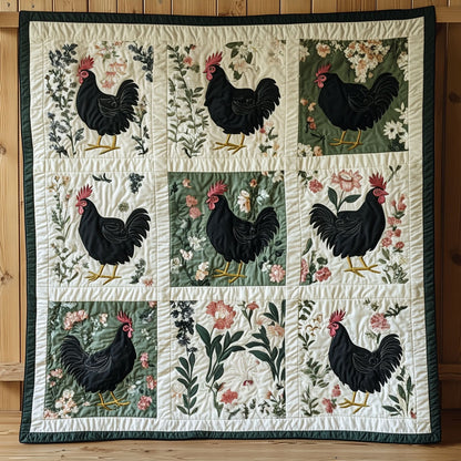 Chicken Garden CW2404009CL Quilt