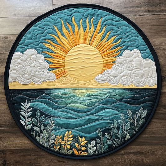 Aurora Horizon WP0104014CL Quilted Round Mat