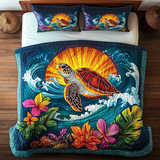 Sea Turtle Horizon WY2306031CL Duvet Cover Set
