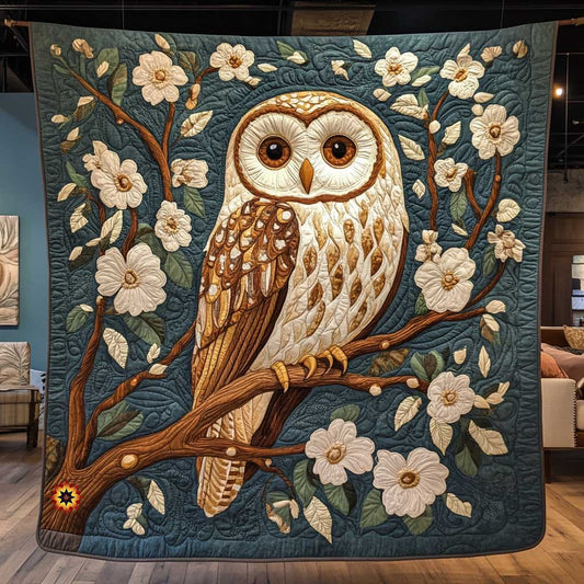 Magical Barn Owl WP1012021CL Quilt
