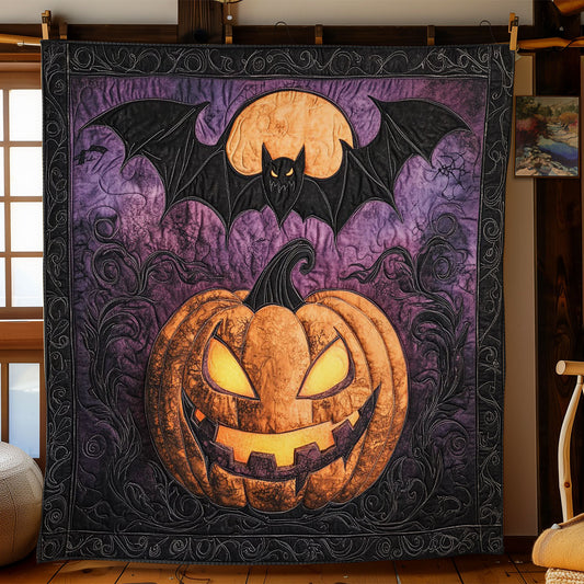 Mystic Pumpkin Bat CW2407056CL Quilt