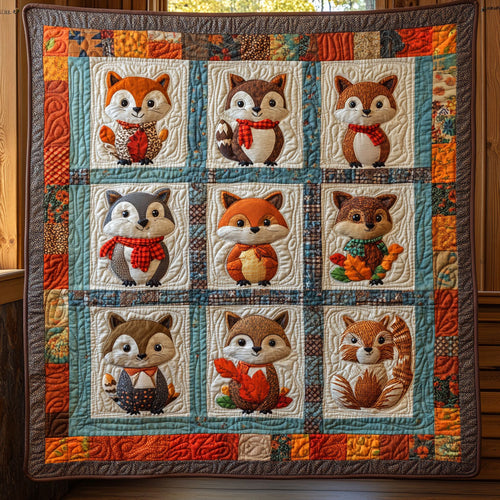Autumn Squirrel CW2907006CL Quilt