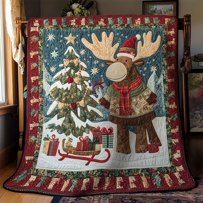 Christmas Alces WN0711038CL Quilt