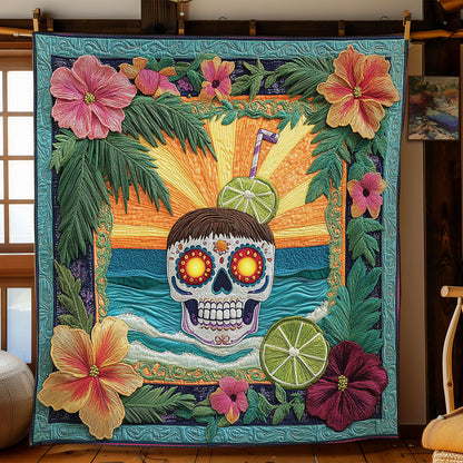 Hawaiian Skull WN2805002CL Quilt