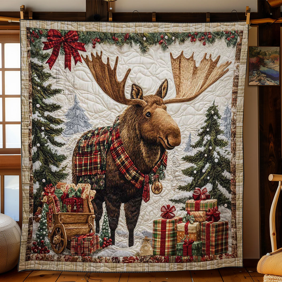 Winter Alces WN0601083CL Quilt