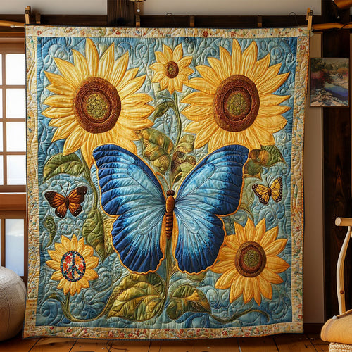 Sunny Butterfly WN1511004CL Quilt