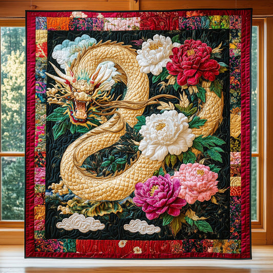 Dragon Peony CW2508048CL Quilt