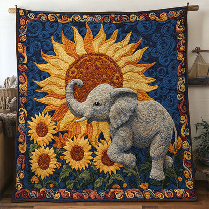 Elephant Glory WN1010018CL Quilt