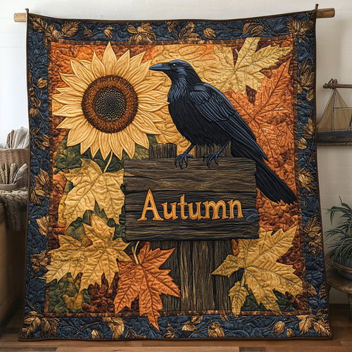 Autumn Crow Sign WN2907004CL Quilt