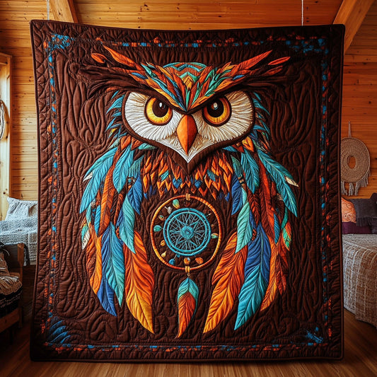 Owl Native American CW2404020CL Quilt