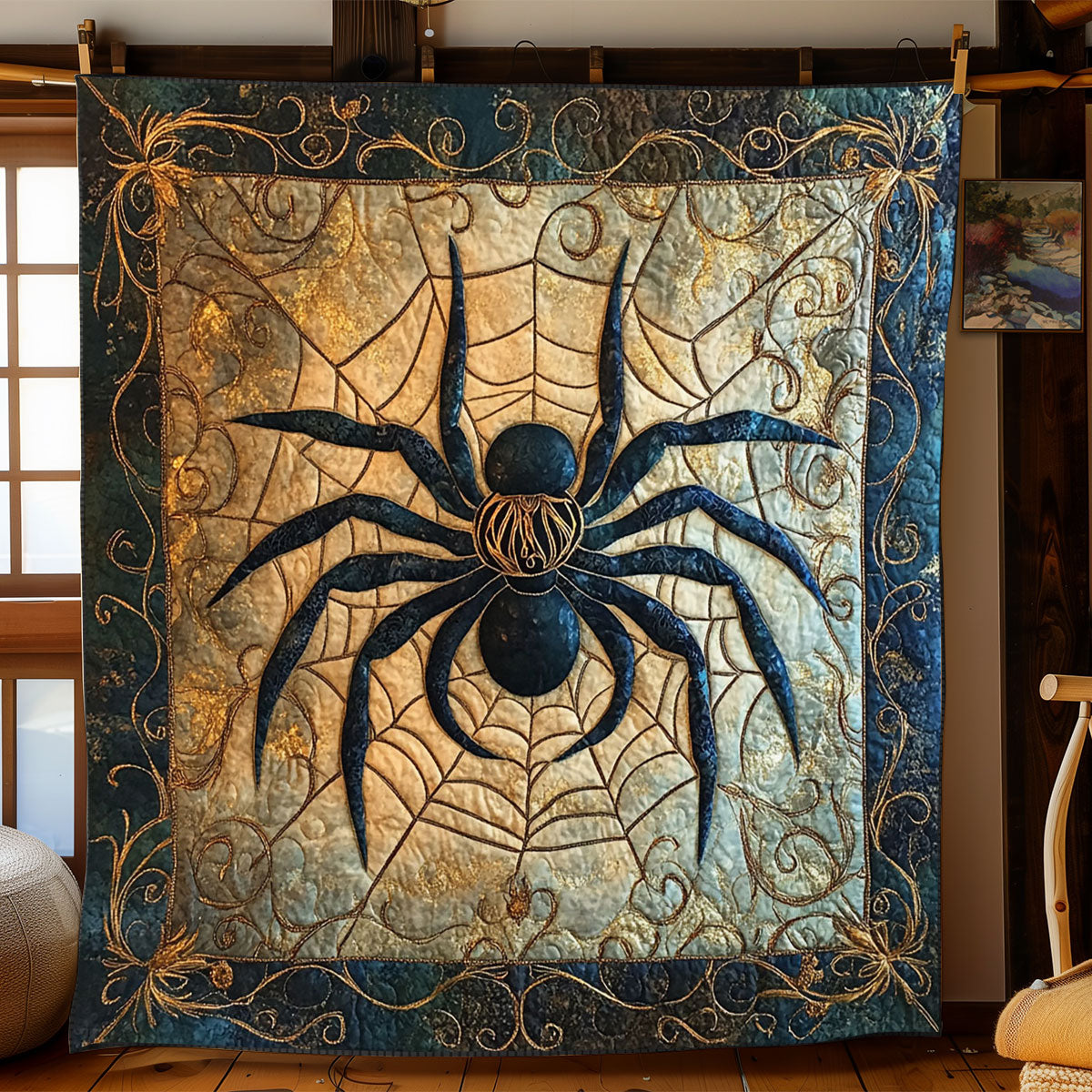 Mystic Spider Web WJ2101019CL Quilt