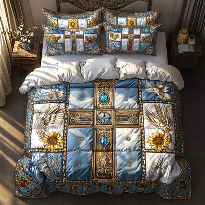 Celestial Cross WN2108015CL Duvet Cover Set