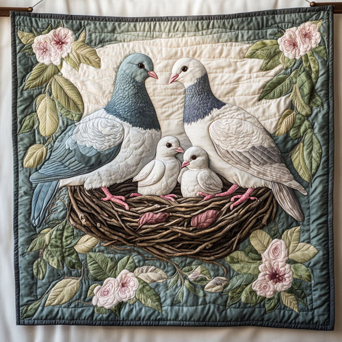Doves Of Harmony WY2608055CL Quilt