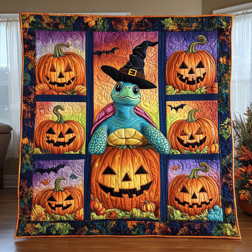 Pumpkin Patch Turtle WN1308094CL Quilt