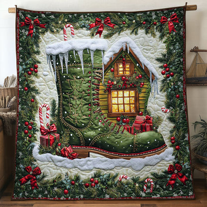 Boot House Whimsy WN2205009CL Quilt