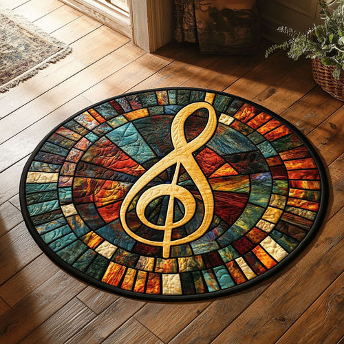 Majestic Musican WX2605039CL Quilted Round Mat