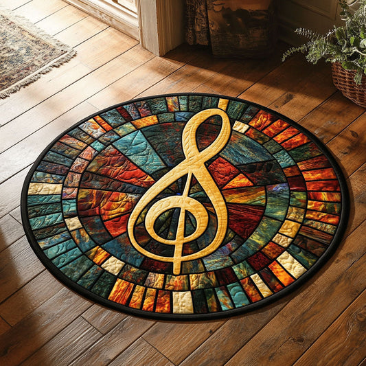 Majestic Musican WX2605039CL Quilted Round Mat