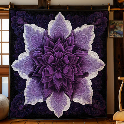 Mystic Flower Bloom WY0801039CL Quilt