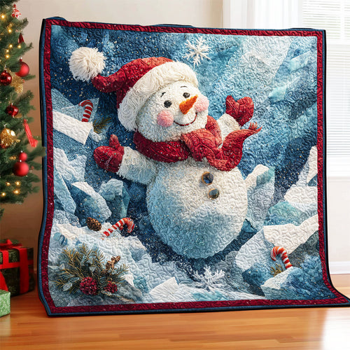 Frosty Snowman CW1111041CL Quilt