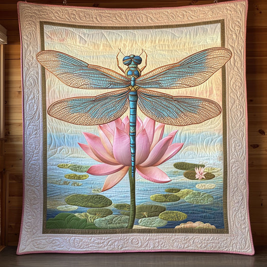 Dragonfly Lotus CW3006011CL Quilt