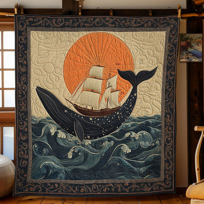 Ancient Whale Dreaming WN1607001CL Quilt