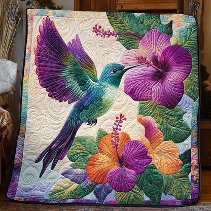 Beautiful Hummingbird WJ1004002CL Quilt