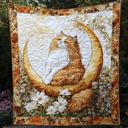 Cat Orange Sleep WT0501009CL Quilt