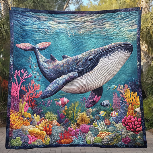 Coral Reef Whale LT1809040CL Quilt