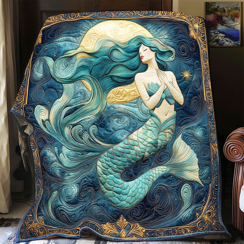 Singing Mermaid WP0104019CL Quilt
