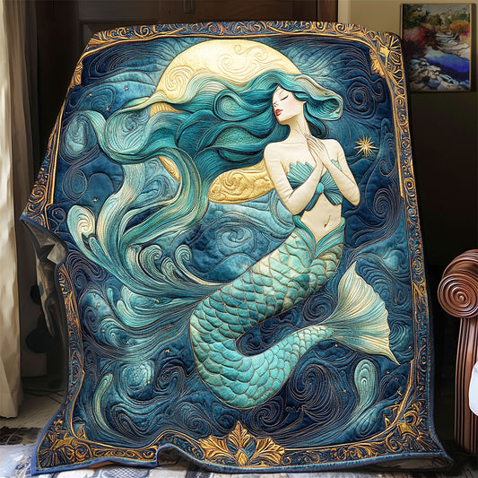 Singing Mermaid WP0104019CL Quilt