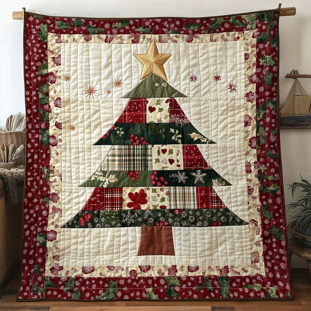 Merry Patch Christmas Tree WN1211073CL Quilt