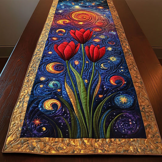 Tulip Serenade CM2605018CL Quilted Table Runner